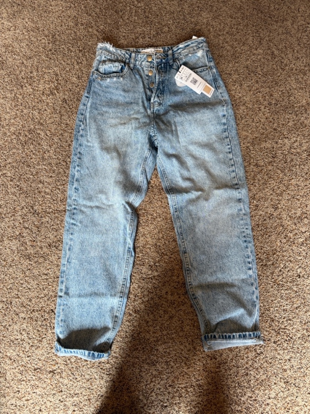 NWT Stradivarius Mom Fit Jeans